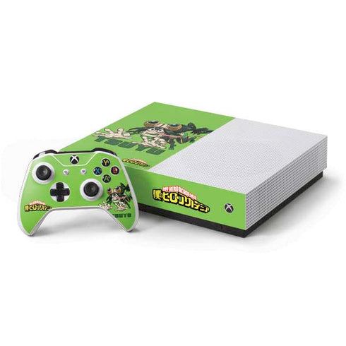 My Hero Academia Tsuyu Season 5 Xbox One S All-Digital Edition Bundle Skin