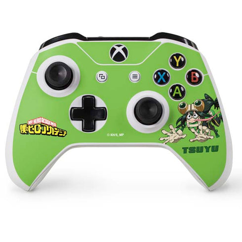 My Hero Academia Tsuyu Season 5 Xbox One S Console and Controller Bundle Skin