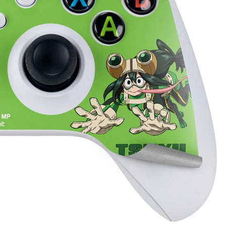 My Hero Academia Tsuyu Season 5 Xbox Series S Controller Skin