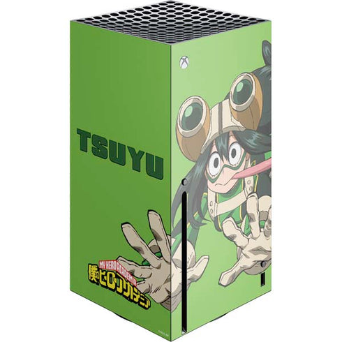 My Hero Academia Tsuyu Season 5 Xbox Series X Console Skin