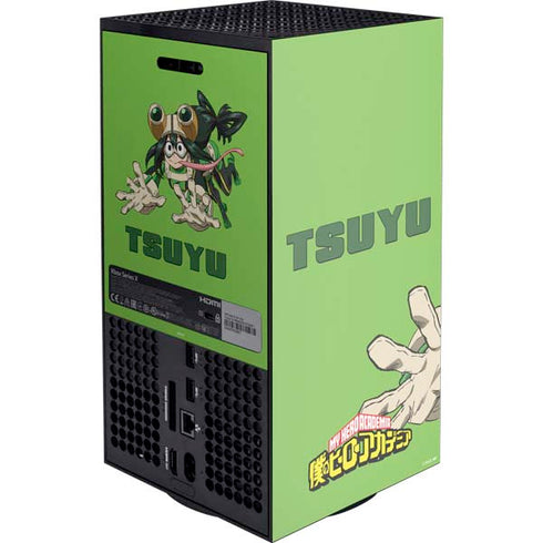 My Hero Academia Tsuyu Season 5 Xbox Series X Console Skin