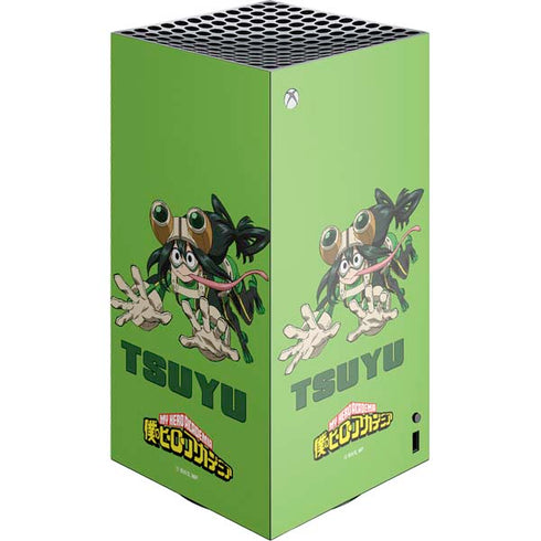 My Hero Academia Tsuyu Season 5 XBox Series X Digital Edition Console Skin