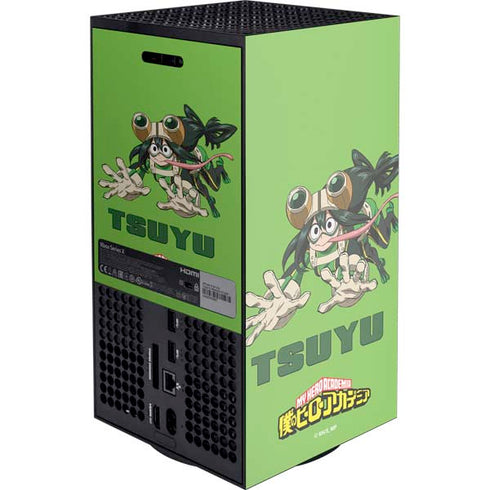 My Hero Academia Tsuyu Season 5 XBox Series X Digital Edition Console Skin
