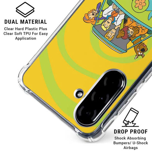 Scooby Doo Mystery Machine Van Galaxy A36 5G Clear Case