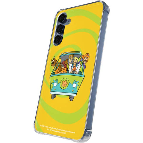 Scooby Doo Mystery Machine Van Galaxy A55 5G Clear Case