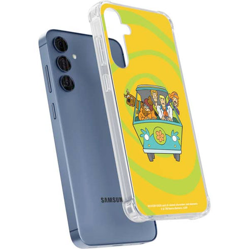 Scooby Doo Mystery Machine Van Galaxy A55 5G Clear Case