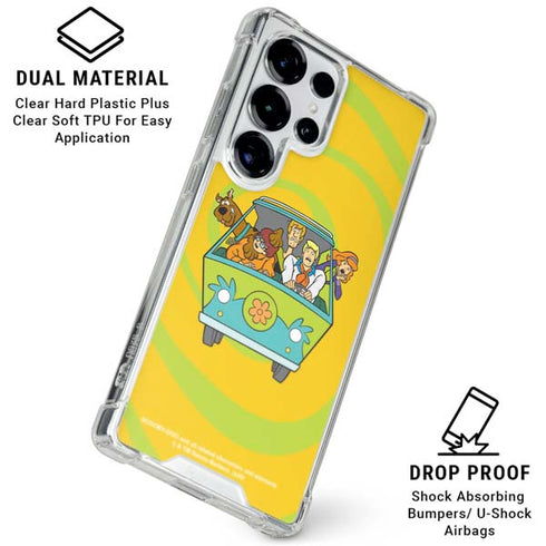 Scooby Doo Mystery Machine Van Galaxy S26 Ultra Clear Case