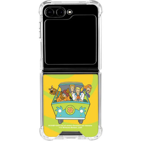 Scooby Doo Mystery Machine Van Galaxy Z Flip6 Clear Case