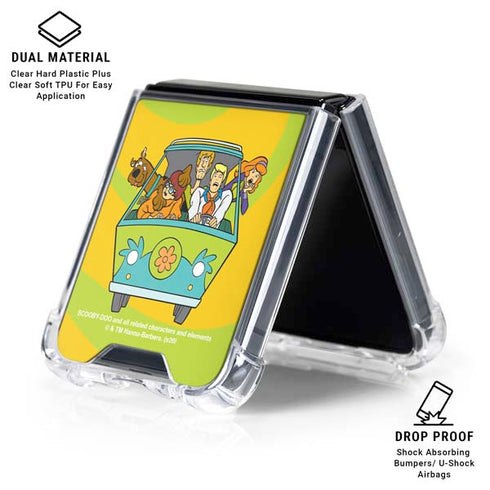 Scooby Doo Mystery Machine Van Galaxy Z Flip6 Clear Case