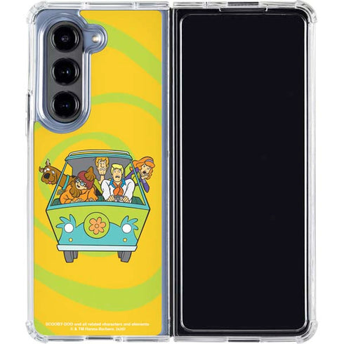 Scooby Doo Mystery Machine Van Galaxy Z Fold5 5G Clear Case