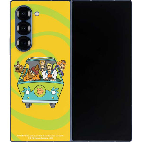 Scooby Doo Mystery Machine Van Galaxy Z Fold6 Skin