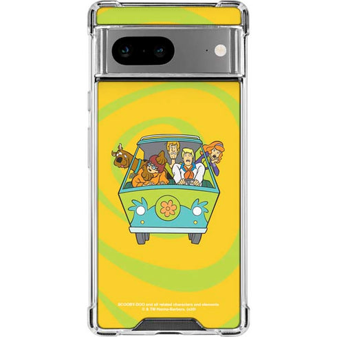 Scooby Doo Mystery Machine Van Google Pixel 8a Clear Case