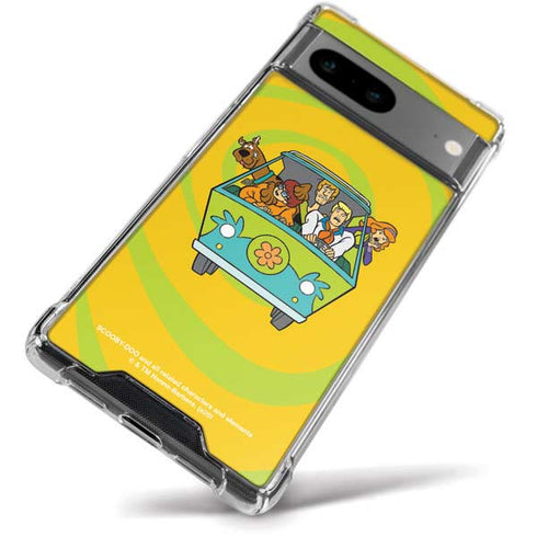 Scooby Doo Mystery Machine Van Google Pixel 8a Clear Case