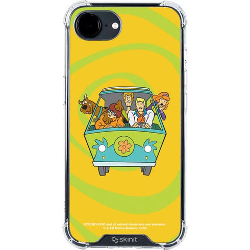 Scooby Doo Mystery Machine Van iPhone 16e Clear Case
