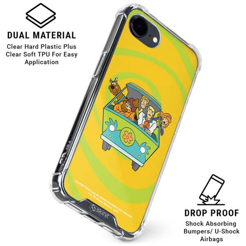 Scooby Doo Mystery Machine Van iPhone 16e Clear Case