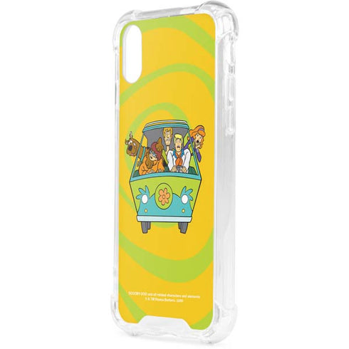 Scooby Doo Mystery Machine Van iPhone XS Clear Case