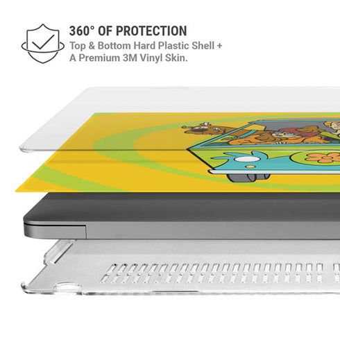 Scooby Doo Mystery Machine Van MacBook Pro 14in (2021-24) Case plus Skin