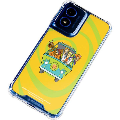 Scooby Doo Mystery Machine Van Moto G 5G (2024) Clear Case