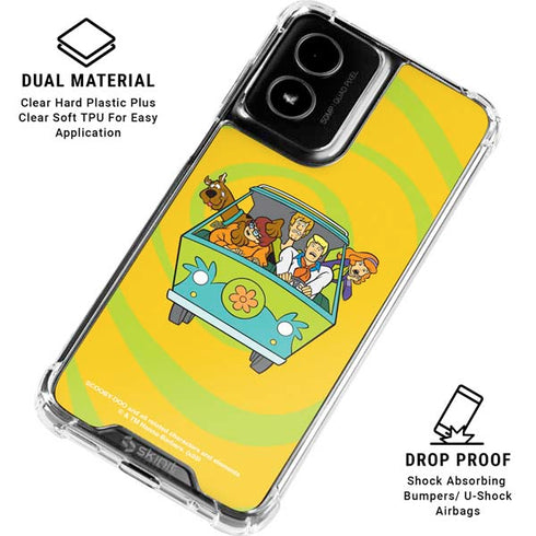 Scooby Doo Mystery Machine Van Moto G Power 5G (2024) Clear Case