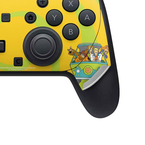 Scooby Doo Mystery Machine Van Nintendo Switch 2 (2025) Pro Controller Skin