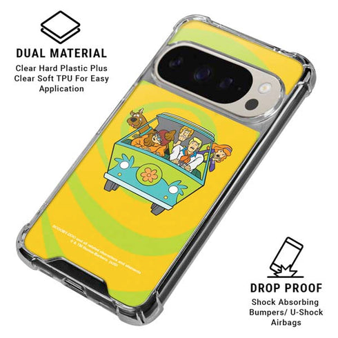 Scooby Doo Mystery Machine Van Pixel 9 Pro XL Clear Case