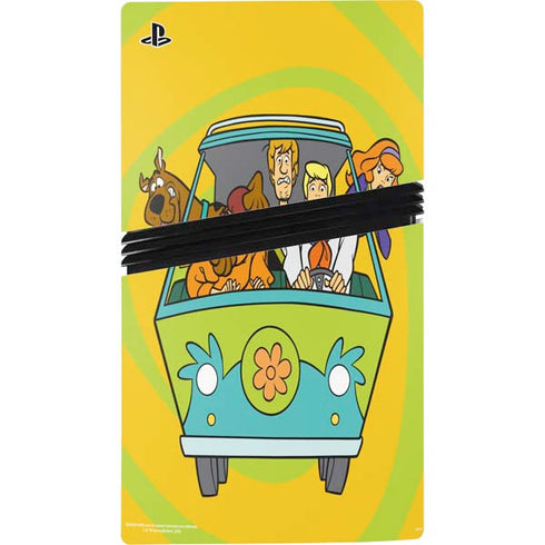 Scooby Doo Mystery Machine Van PS5 Pro Console Skin