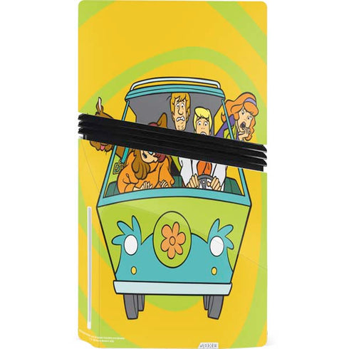 Scooby Doo Mystery Machine Van PS5 Pro Disk Console Skin