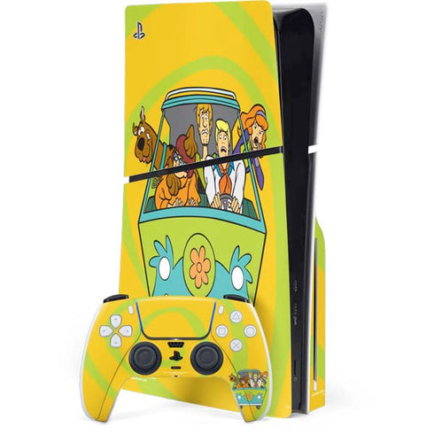 Scooby Doo Mystery Machine Van PlayStation PS5 Skins