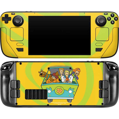Scooby Doo Mystery Machine Van Steam Deck Handheld Gaming Computer OLED Skin