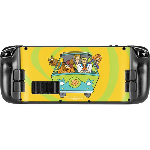 Scooby Doo Mystery Machine Van Steam Deck Handheld Gaming Computer Skin