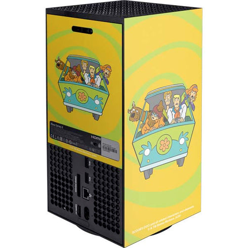 Scooby Doo Mystery Machine Van XBox Series X Digital Edition Console Skin