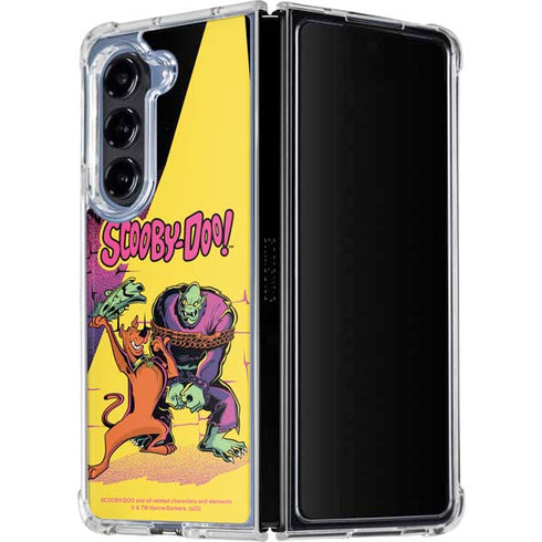 Scooby Doo Mystery Solved Galaxy Z Fold5 5G Clear Case