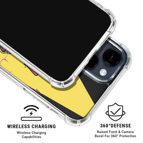 Scooby Doo Mystery Solved iPhone 15 Clear Case