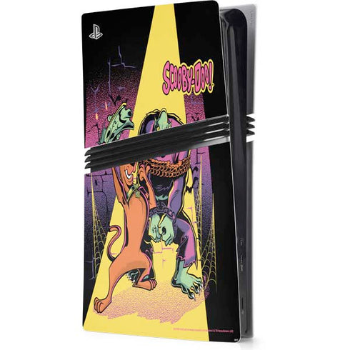 Scooby Doo Mystery Solved PS5 Pro Console Skin