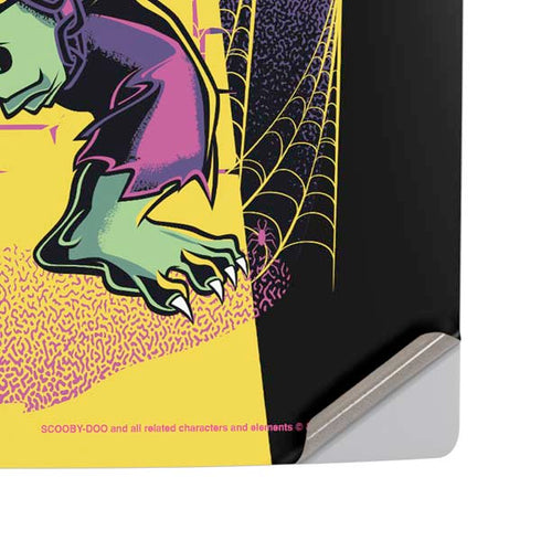 Scooby Doo Mystery Solved PS5 Pro Disk Console Skin