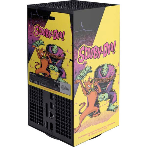 Scooby Doo Mystery Solved XBox Series X Digital Edition Console Skin