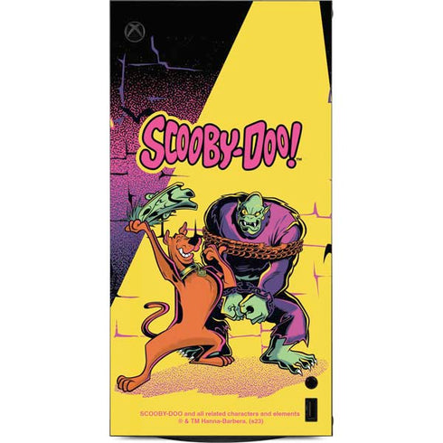 Scooby Doo Mystery Solved XBox Series X Digital Edition Console Skin