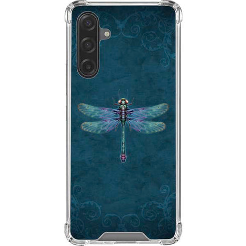 Mystical Dragonfly by Brigid Ashwood Galaxy A17 Clear Case