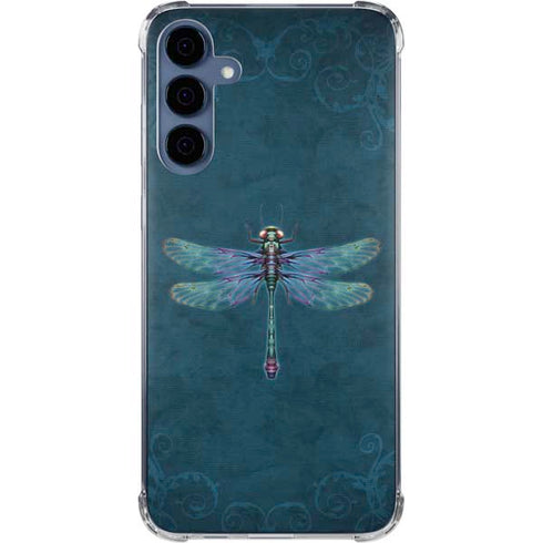 Mystical Dragonfly by Brigid Ashwood Galaxy A55 5G Clear Case