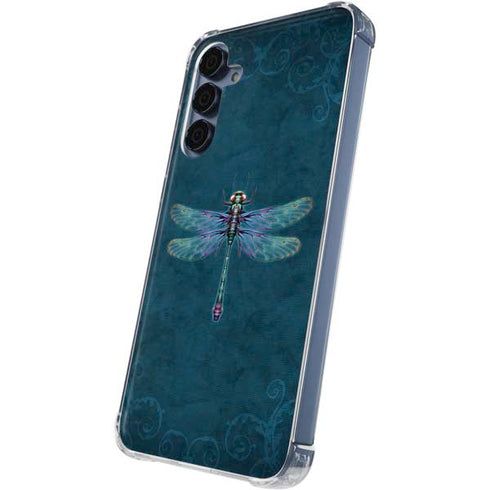 Mystical Dragonfly by Brigid Ashwood Galaxy A55 5G Clear Case