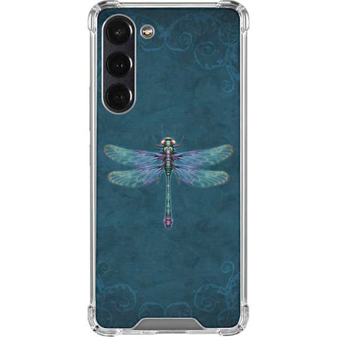 Mystical Dragonfly by Brigid Ashwood Galaxy S24 FE Clear Case