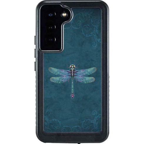 Mystical Dragonfly by Brigid Ashwood Galaxy S24 Plus Waterproof Case