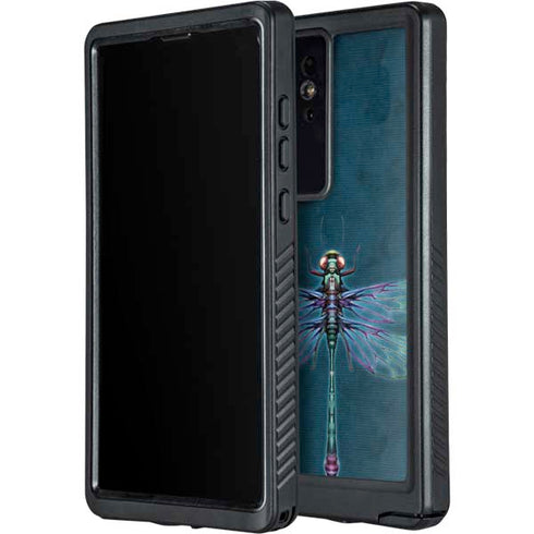 Mystical Dragonfly by Brigid Ashwood Galaxy S24 Ultra Waterproof Case