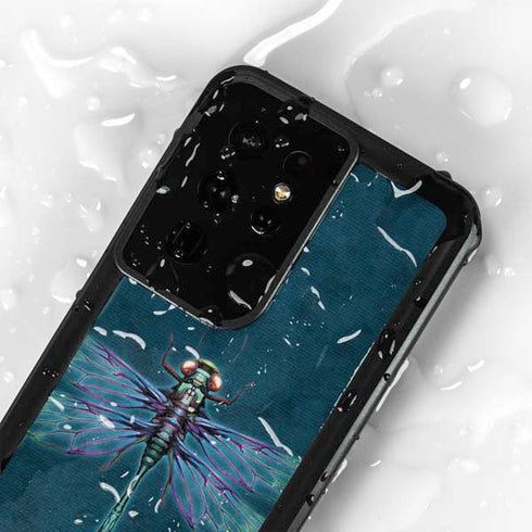 Mystical Dragonfly by Brigid Ashwood Galaxy S24 Ultra Waterproof Case