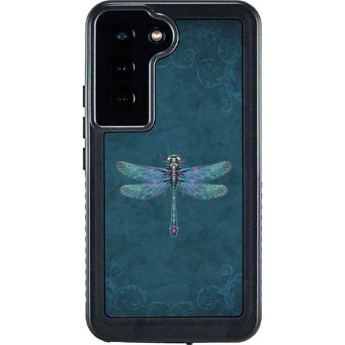Mystical Dragonfly by Brigid Ashwood Galaxy S24 Waterproof Case
