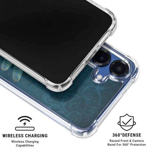 Mystical Dragonfly by Brigid Ashwood Galaxy S25 Plus Clear Case