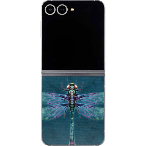 Mystical Dragonfly by Brigid Ashwood Galaxy Z Flip6 Skin