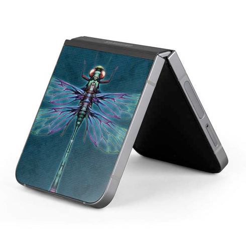 Mystical Dragonfly by Brigid Ashwood Galaxy Z Flip6 Skin