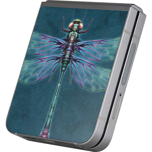 Mystical Dragonfly by Brigid Ashwood Galaxy Z Flip6 Skin