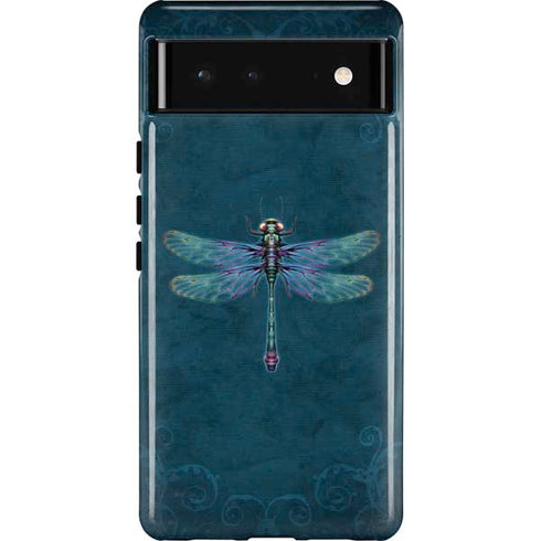 Mystical Dragonfly by Brigid Ashwood Pixel Cases